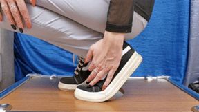 Floor-face crushed by Vans massive sneakers (part 8 of 8), flo104x 2160p