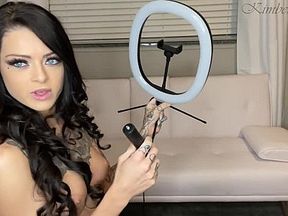 Kimber Veils Trying On Amazon Wishlist Gifts