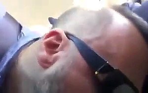 Guy blows me in the car spills the cum and licks it up