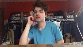 niko springs strips and cums hard on his face