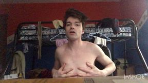 niko springs strips and cums hard on his face