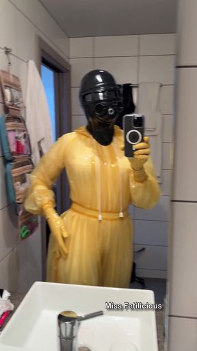I Love This Heavy Rubber Helmet