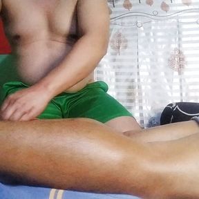 Simple Lower Body Massage With The Sounds Of Heavy Rain Outside-Talahib23