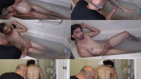 Ricky - Straight Guy Embarrassing Bath - High Def