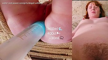 Abigail&#039_s Enema in the Chair Part 2