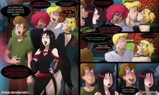 Fred and Shaggy fuck a couple of delicious witches