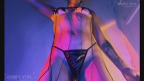 Bambi’s striptease and oil