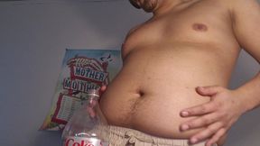 Belching and Rubbing My Gut with Oil