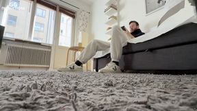POV: You’re Tiny Under Feet Vini’s Shoes, Socks and Bare Soles – Giant POV - Feet Vini