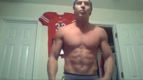 Sexy College Guy Taking Off Shirt