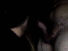Amateur Latin CD getting mouthful of cum