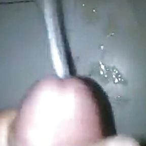 Sexy and hot dick cum shot.