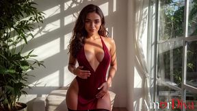 i completely emptied my balls inside this latina vixen, making her tremble from the weight of my hot cum [ai]