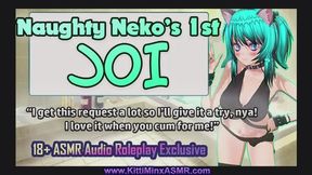 Naughty Neko (Cat Girl) Nica's JOI For You! [ Monster Girl ] [ Jerk Off Instructions ] - NSFW 18+ XXX Erotic ASMR Audio Roleplay