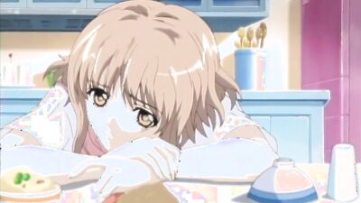 Watch this busty anime babe squeeze and ride her big tits in full HD porn