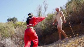 Yasmine de leon and the outdoor fuck