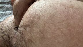 Locked Big Ass Bottom in Heels and Lingerie Stripping and Fisting His Hole