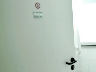 Stunning brunette enjoying in 3some fuck indoor and outdoor