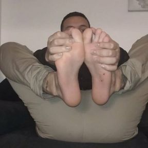 Gay feet for worship