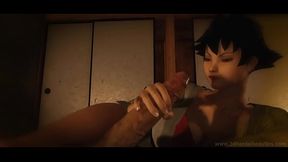 Perverted Sensei fucks two sluts