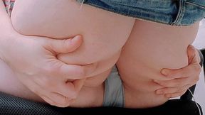 There was nobody in the library and I touched myself