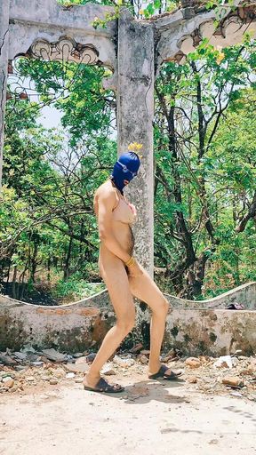 Teen Boy Rubbing Dick in Forest Outdoor Cumshot