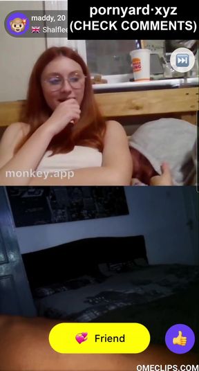 Amateur Webcam Reaction Teen
