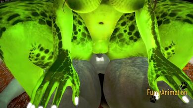 Furry Hentai 3D - Threesome Lizard Mouse and Dragon Hard Sex 2/2