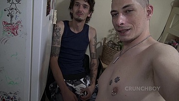 un casting porno entre deux amis