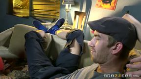 Brazzers - Tattooed Kleio Valentien &amp; Danny Film a Loud All Day Sex Tape in a Shady Neighborhood