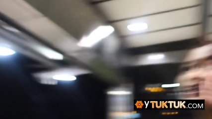 DEW gets picked up and fucked by BACKPACKER