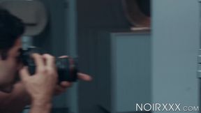 Hard DeAngelo Jackson shoot his cum into photographer Lucas rear