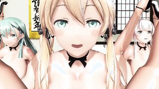 【MMD R-19 yo SEX DANCE】THE TIGER WANTS MEAT SLUTS WITH HUGE MEAT BOOTY IS FUCK BY LONG COCK激しいセッ[MMD R-18]