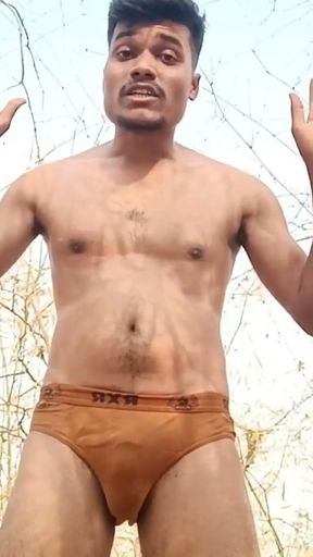 Indian Jordiweek, desi Big black dick in underwear, how to make big cock happy   Clip 1