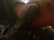 Bad Dragon Ridley comes in my mouth