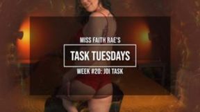 Tattooed punk goddess Miss Faith Rae teaches slave masturbation techniques