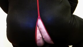 XXL Amateur Gay Slave Stretching to the Extreme with Inflatable Butt Plug