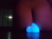 Knotting my glowing toy