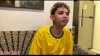 Naughty Stepmother Fucks Her Stepson's Friend During a World Cup Game (FULL VIDEO ON RED)