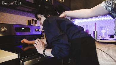 Teens get fucked big in thick gothy cream