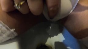 Dirty MILF loves golden pee- preview