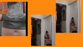 Talking Shaving Body Hair Washing Puppy Peeing and Feeding You AKA Multi Tasking