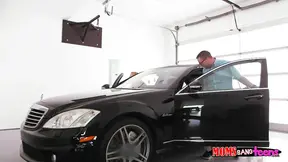 Step mom seduces boyfriend while Alexa Grace watches