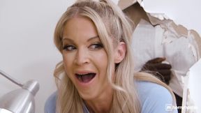 Blonde Bombshell Surrenders to Forbidden Steamy Passion
