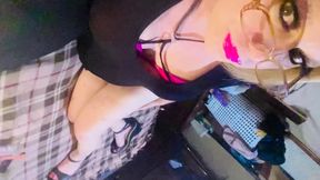 Hot and sexy Crossdresser the beautiful Krissy Sweets looking tantalizing and horny wants your cock deep in her ass