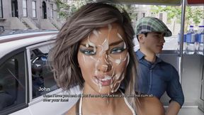 The Adventurous Couple: Risky Blowjob in Front Her Cuckold Husband - Episode 111