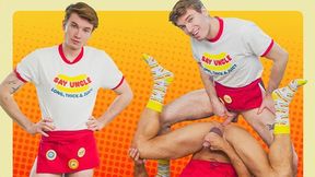 Stepdad Gregs Pervy Advances On Stepson During Charity Event Preparations With Greg Dixxon And Caden Dior