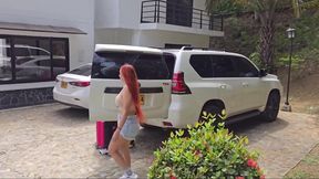 Finca Walk with Mariana Martix and Maxx Betancur Ends in Outdoor Fucking