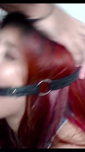Epic moment from &quot;Use my throat as your personal fuck toy daddy&quot;