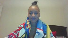 Cute Ebony Talks a Lot
